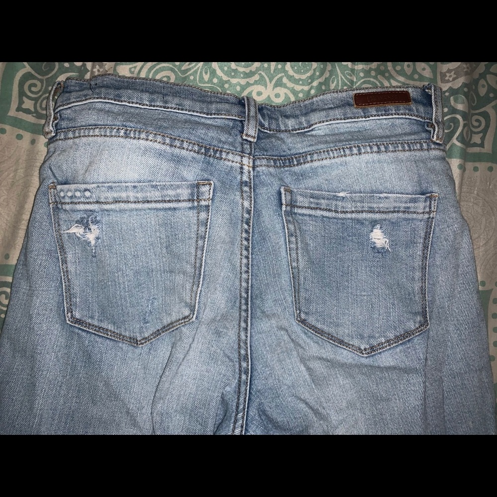 light washed jeans